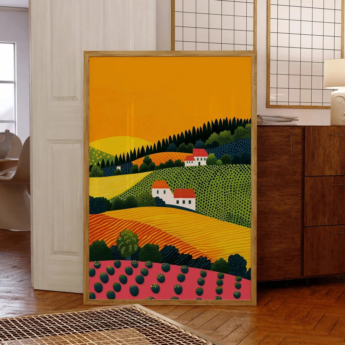 Lamego Nature Landscape Canvas Print | Kelmera