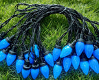 Large Classic Bulb LED Patio String Lights | Kelmera