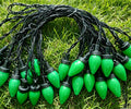 Large Classic Bulb LED Patio String Lights | Kelmera