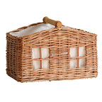 Large Storage Basket with Wooden Handle | Kelmera