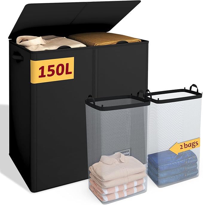 Large Storage Chest with Lid and Interior Compartments | Kelmera