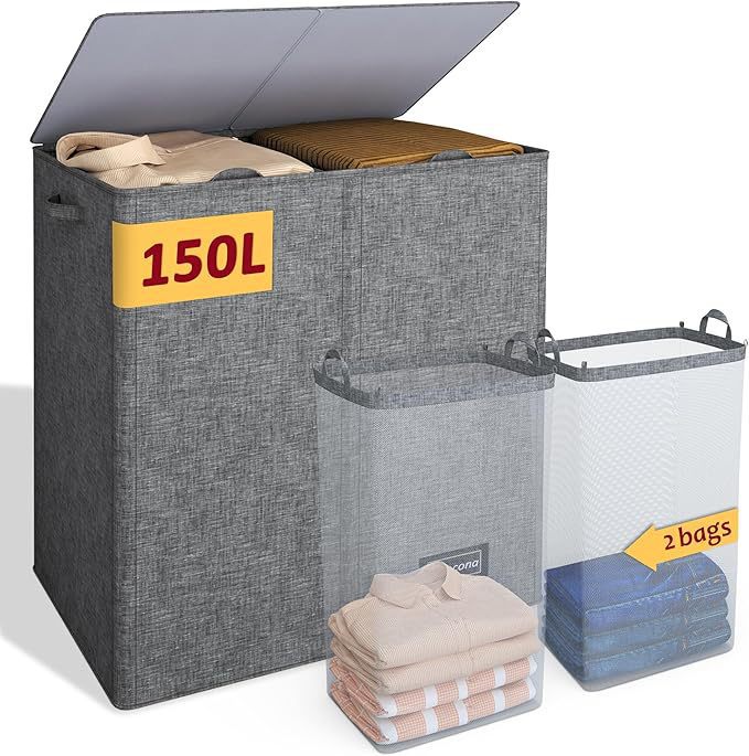 Large Storage Chest with Lid and Interior Compartments | Kelmera