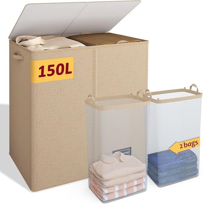 Large Storage Chest with Lid and Interior Compartments | Kelmera