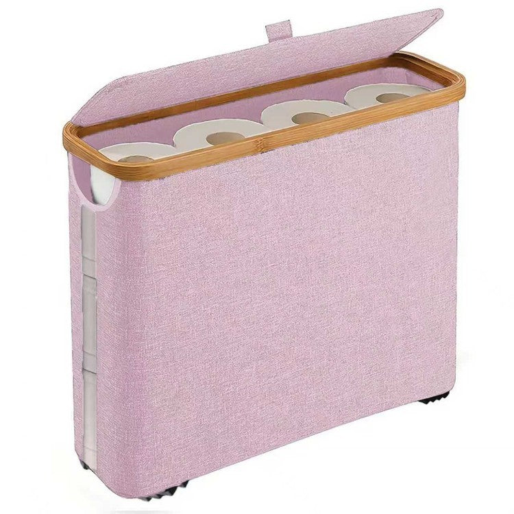 Laundry Basket Bamboo Soft Textile | Kelmera