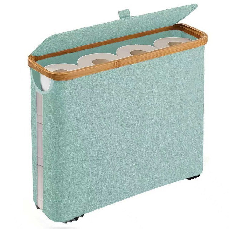 Laundry Basket Bamboo Soft Textile | Kelmera