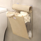 Laundry Basket Beige Gray | Kelmera