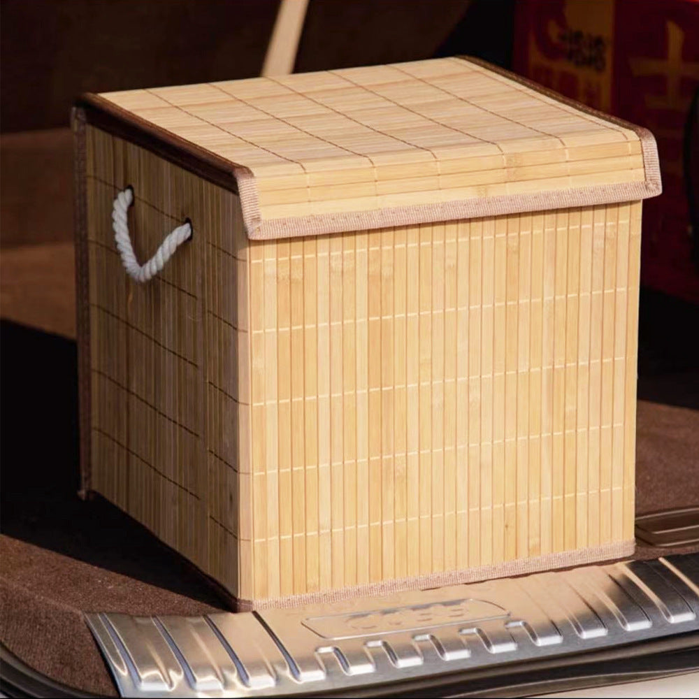 Laundry Basket made of Natural Bamboo | Kelmera