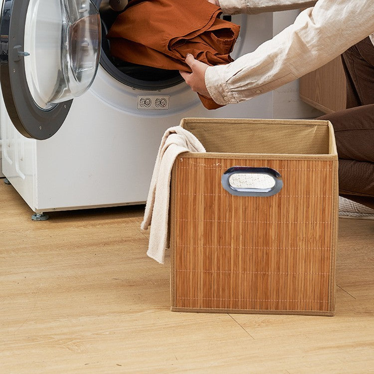 Laundry Basket made of Natural Bamboo | Kelmera