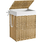 Laundry Basket Off White Blue | Kelmera