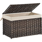 Laundry Basket Off White Blue | Kelmera