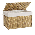 Laundry Basket Off White Blue | Kelmera