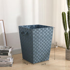 Laundry Basket Off White Blue | Kelmera