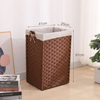 Laundry Basket Off White Blue | Kelmera