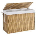 Laundry Basket Off White Blue | Kelmera