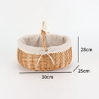 Laundry Basket Soft Textile Handwoven | Kelmera