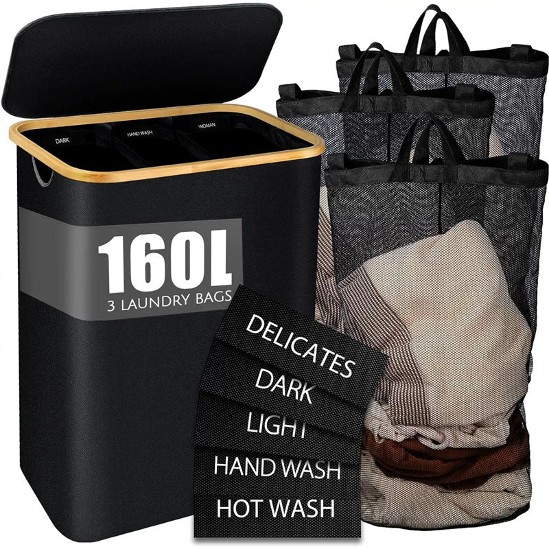 Laundry Basket with Compartments | Kelmera