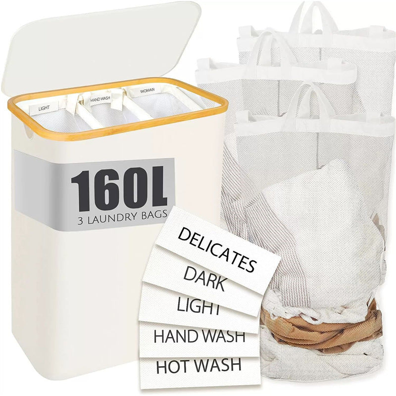 Laundry Basket with Compartments | Kelmera