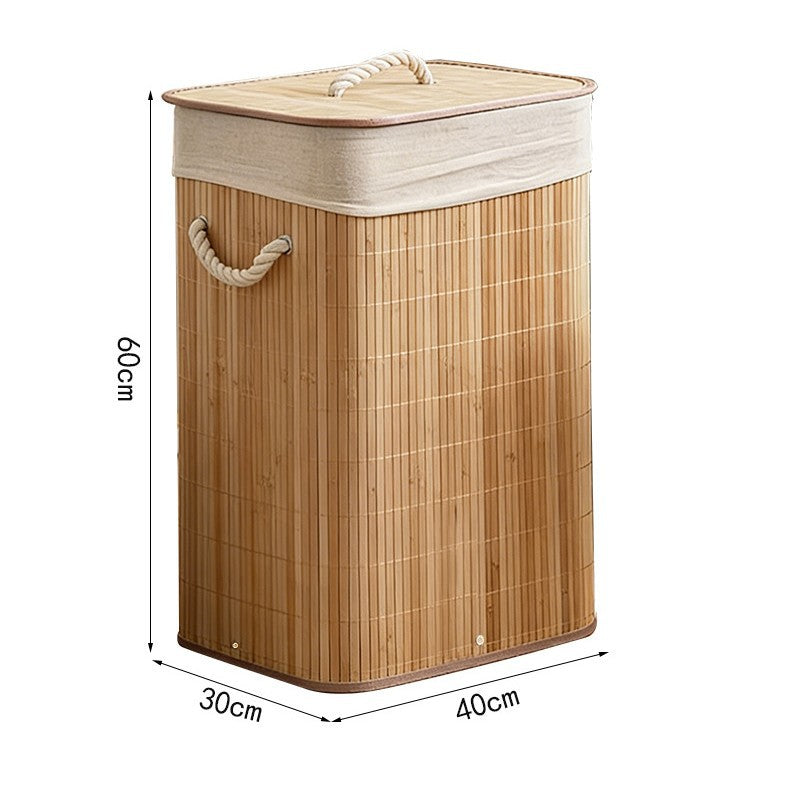 Laundry Basket with Lid and Handle | Kelmera