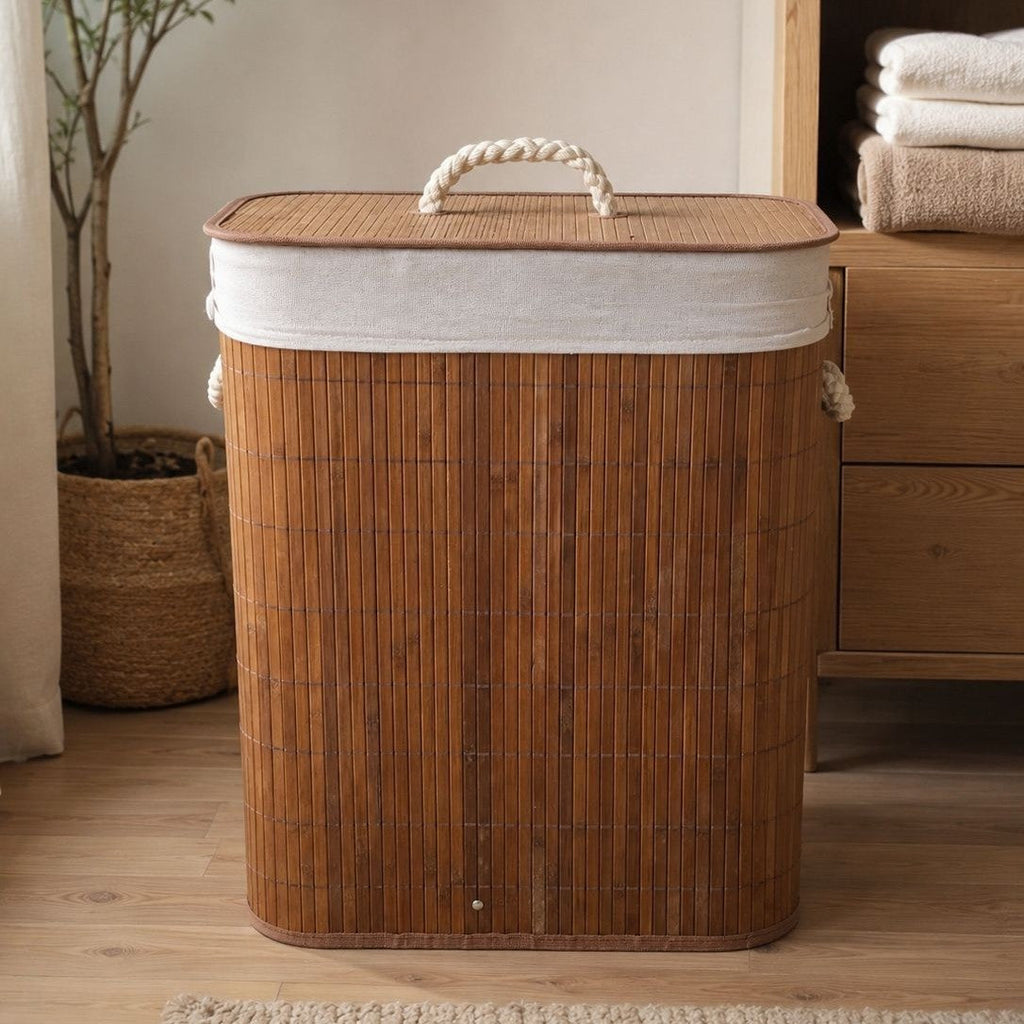 Laundry Basket with Lid and Handle | Kelmera