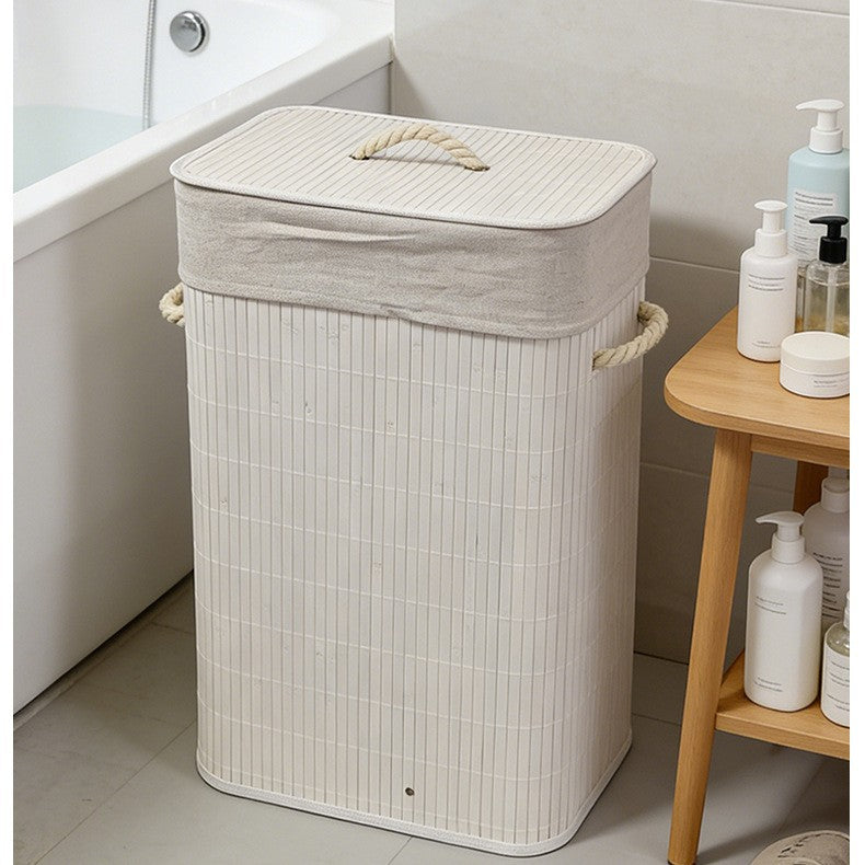 Laundry Basket with Lid and Handle | Kelmera