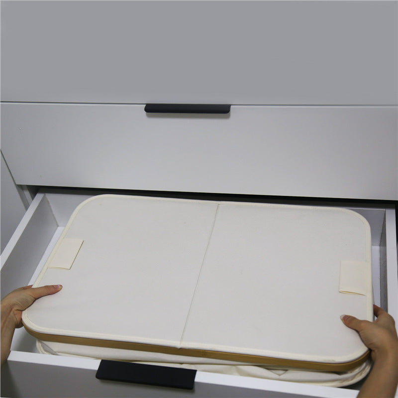 Laundry Basket with Lid and Shelf Table | Kelmera