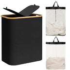 Laundry Basket with Practical Lid and Carrying Handles | Kelmera