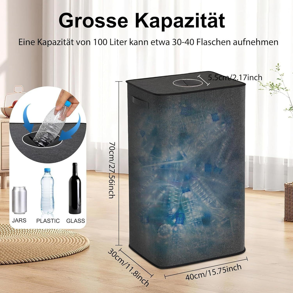 Laundry Basket with Removable Inner Bag | Kelmera