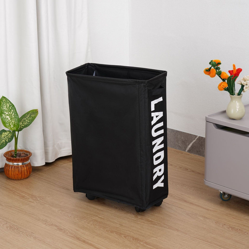 Laundry Basket with Wheels | Kelmera