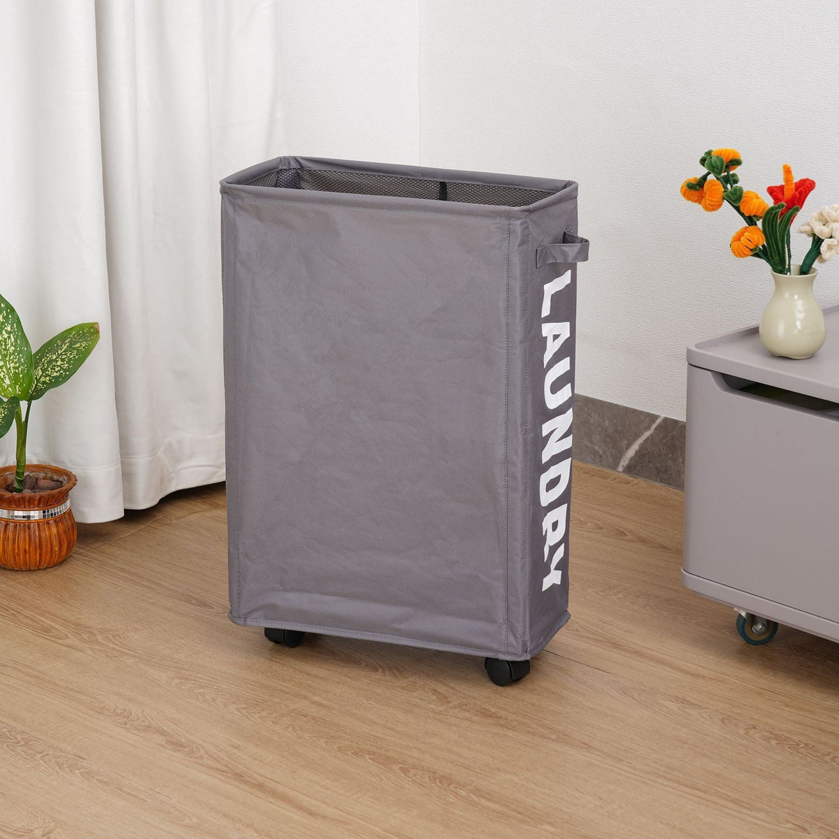 Laundry Basket with Wheels | Kelmera