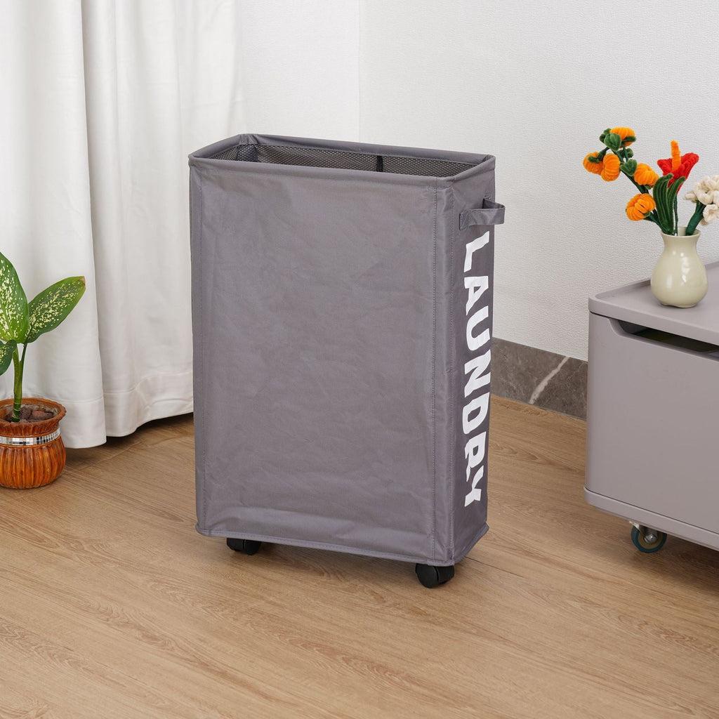 Laundry Basket with Wheels | Kelmera