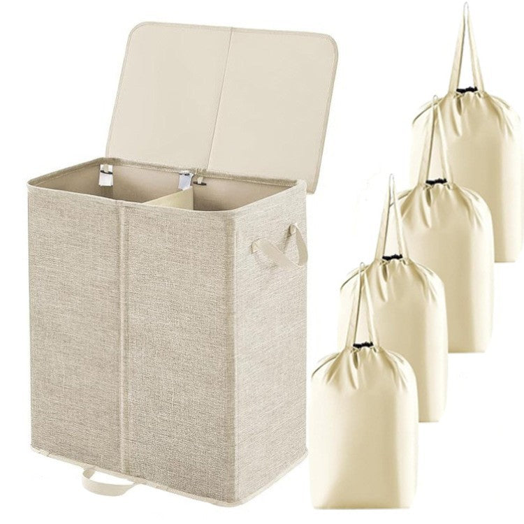 Laundry Container with Separating Compartments | Kelmera
