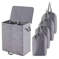 Laundry Container with Separating Compartments | Kelmera