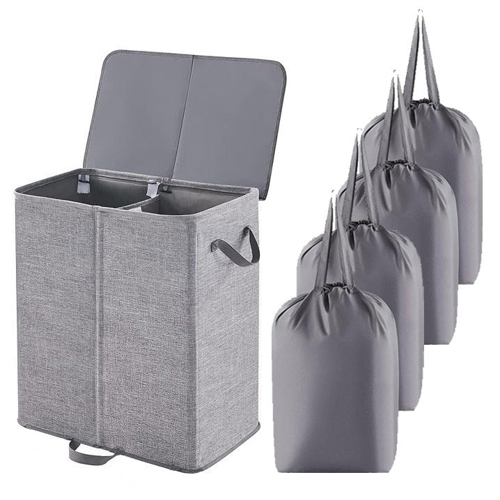 Laundry Container with Separating Compartments | Kelmera
