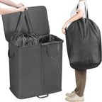 Laundry Container with Separating Compartments | Kelmera