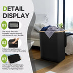 Laundry Separation System with Three Compartments and Removable Inner Pockets | Kelmera