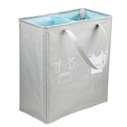 Laundry Separator Basket with Handles and Compartments | Kelmera