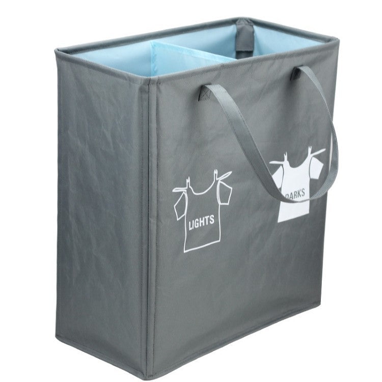 Laundry Separator Basket with Handles and Compartments | Kelmera
