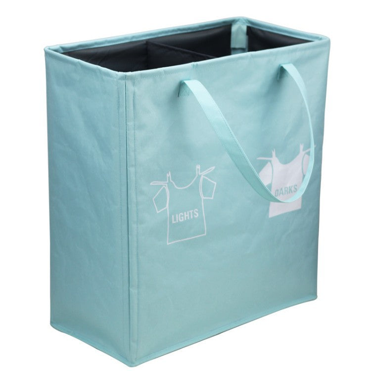 Laundry Separator Basket with Handles and Compartments | Kelmera