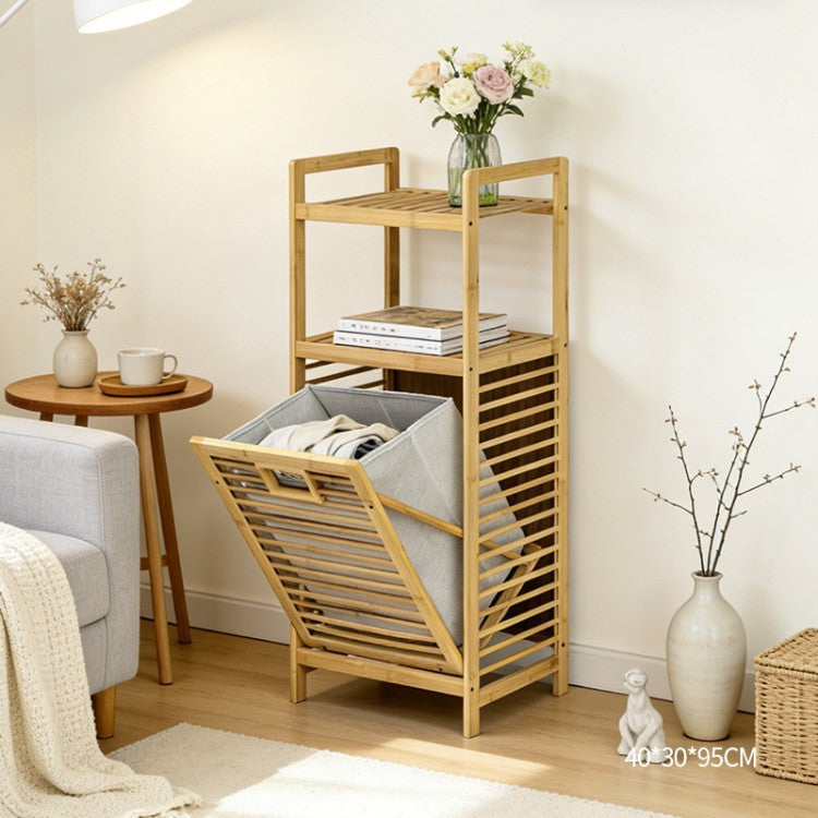 Laundry Shelf with Baskets | Kelmera