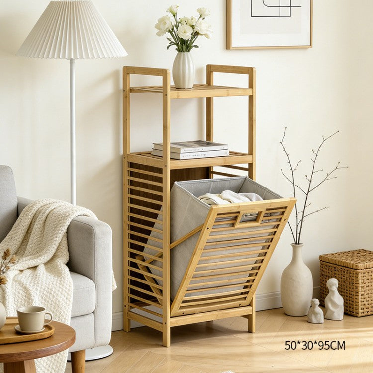 Laundry Shelf with Baskets | Kelmera