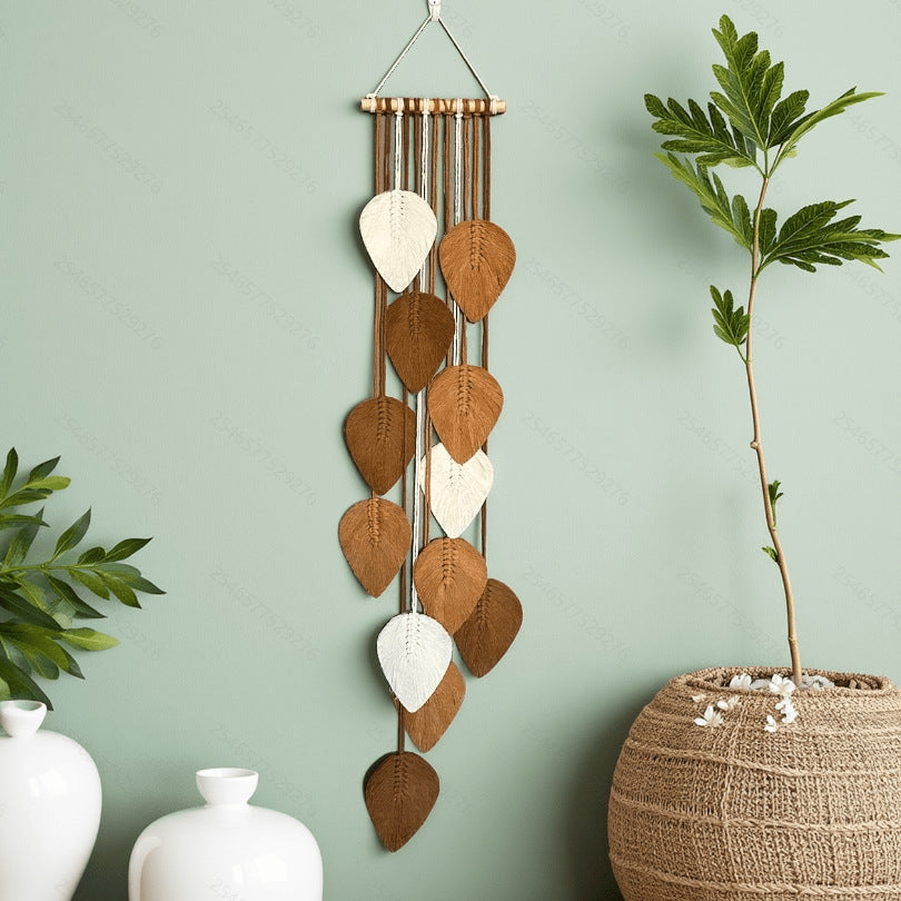 Leaf-Inspired Macrame Wall Hanging | Kelmera