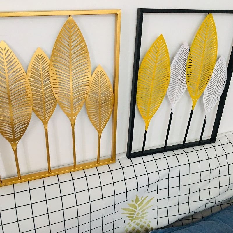 Leaf-Inspired Metal Wall Art | Kelmera