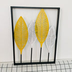 Leaf-Inspired Metal Wall Art | Kelmera