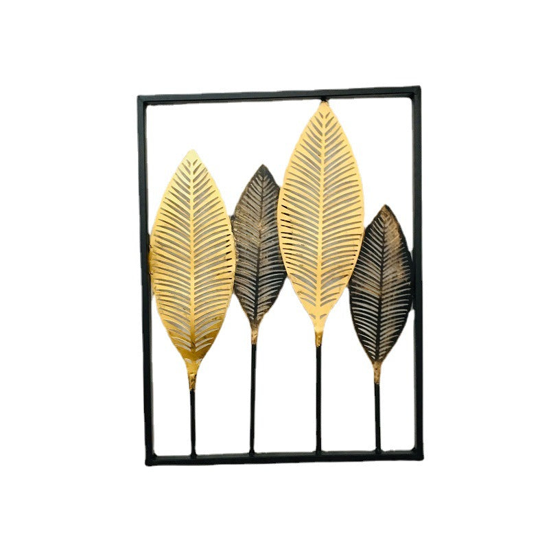 Leaf-Inspired Metal Wall Art | Kelmera