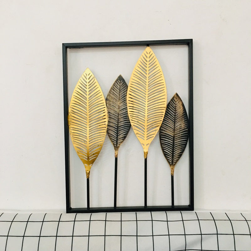 Leaf-Inspired Metal Wall Art | Kelmera