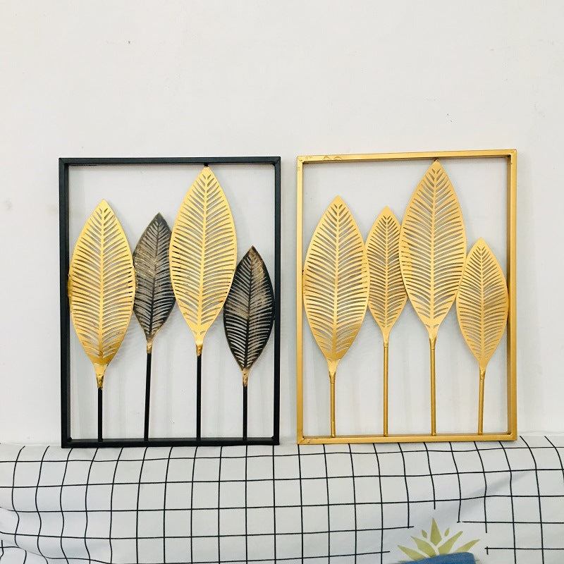 Leaf-Inspired Metal Wall Art | Kelmera