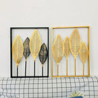 Leaf-Inspired Metal Wall Art | Kelmera
