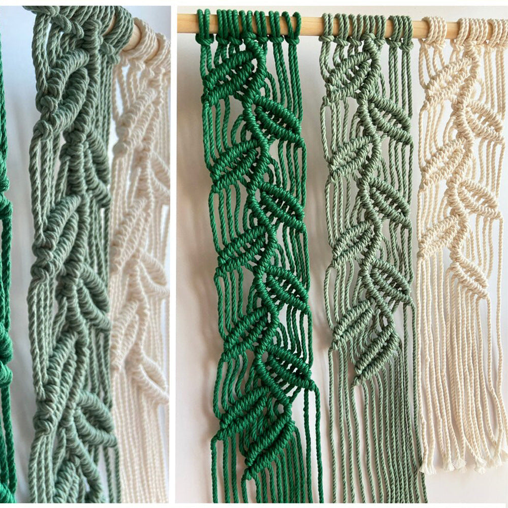 Leaf Pattern Macrame Wall Hanging | Kelmera