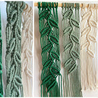 Leaf Pattern Macrame Wall Hanging | Kelmera