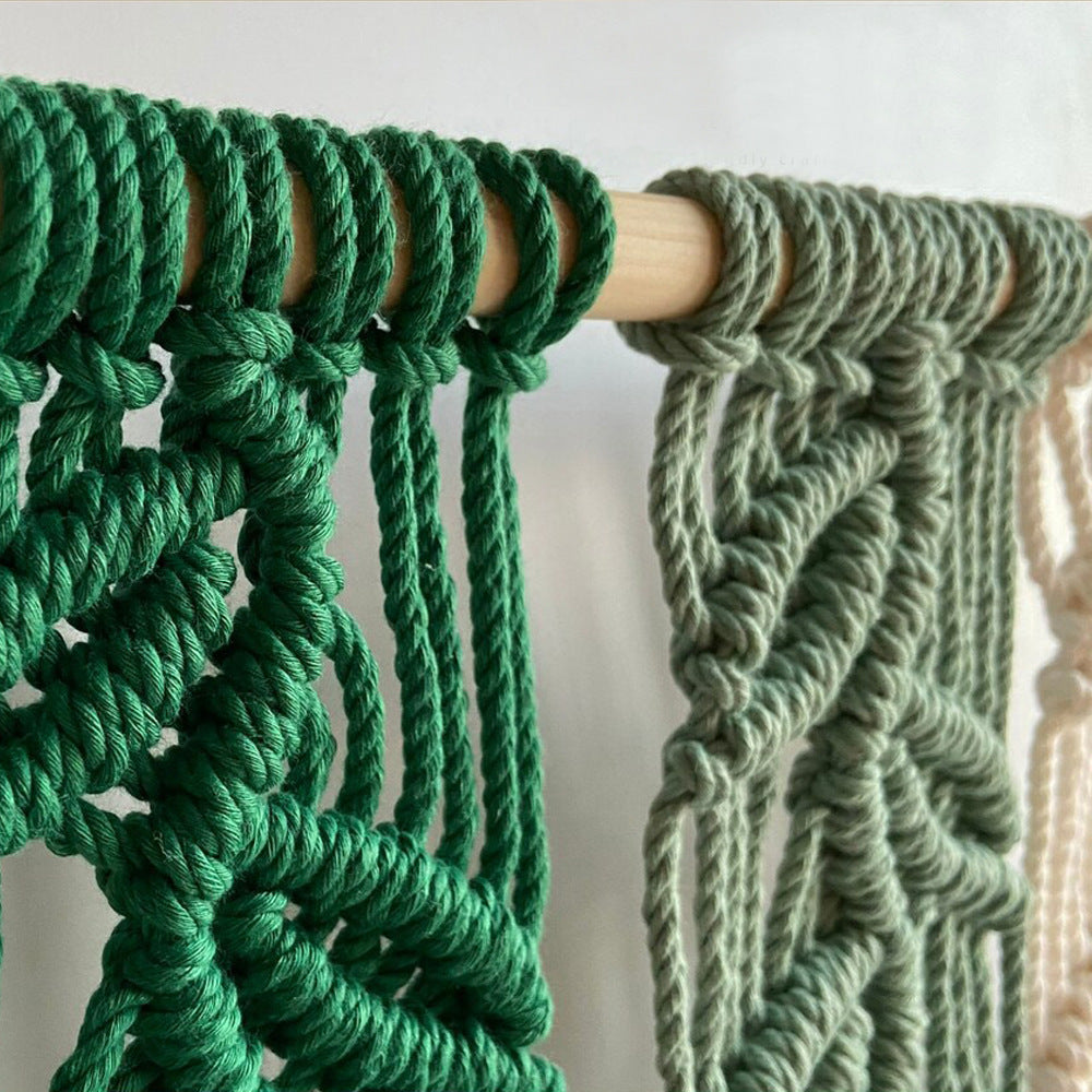 Leaf Pattern Macrame Wall Hanging | Kelmera